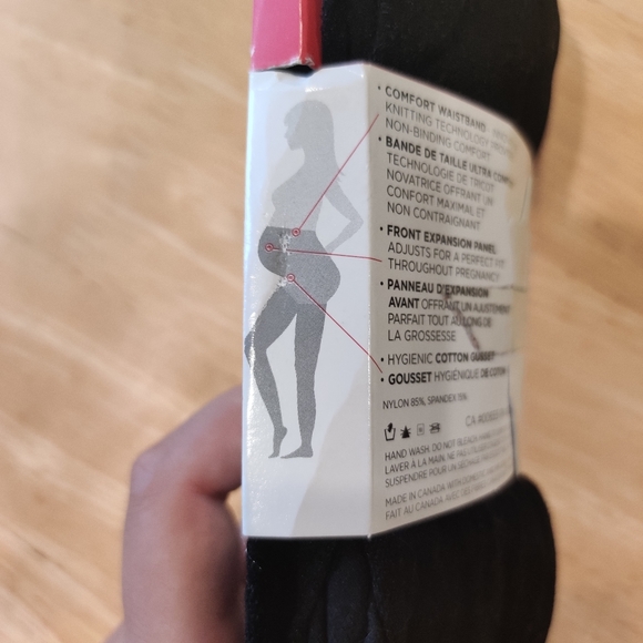 Thyme Maternity Feel Free Maternity Tights -Size E - Picture 4 of 4